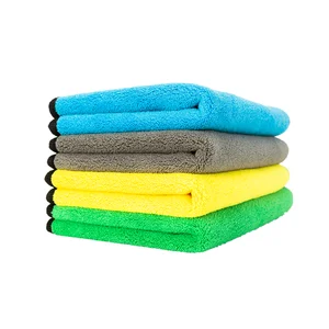 Image of Top grain OEM design fast delivery coral velvet microfiber cleaning cloth