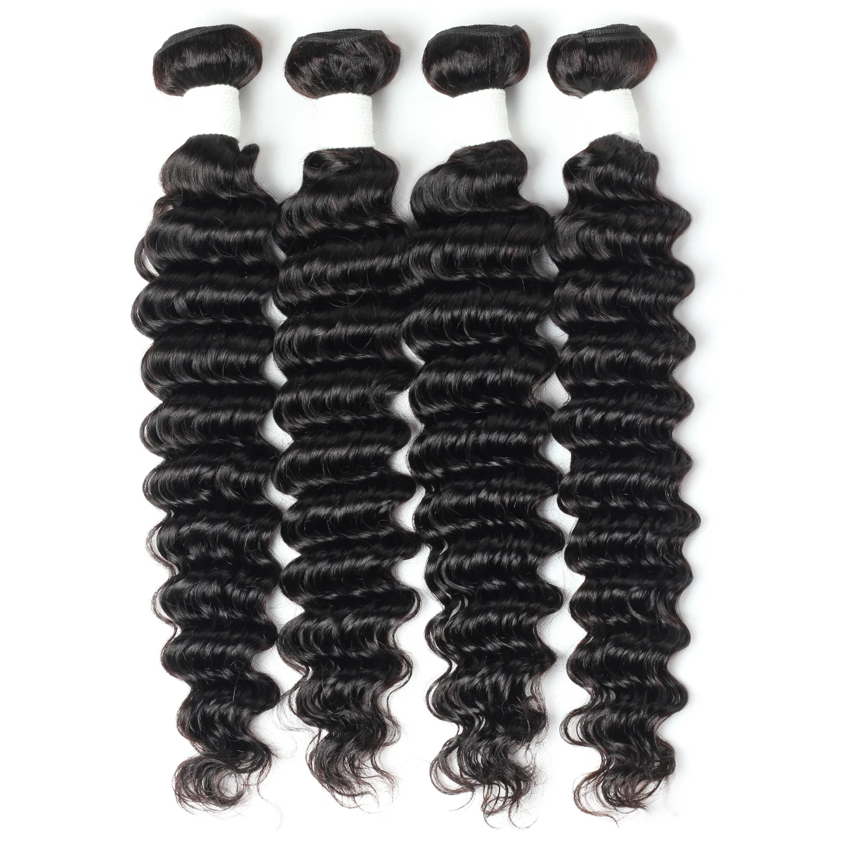 

Ishow Brazilian Deep Wave Bundles Human Hair 8A Grade Natural Color Deep Curly Human Hair Weave Bundles Vendors