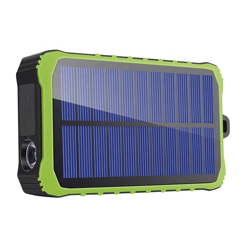 

Waterproof Powerbanks Outdoor Solar Cell Phone Charger Portable Solar Mobile Powerbank