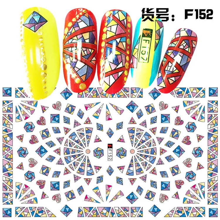 

2019 New popular nail art embossed adhesive decorative flower 3d nail sticker for girl, Picture