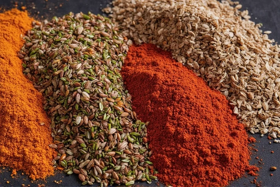 Comparison chart of different creole seasoning jars