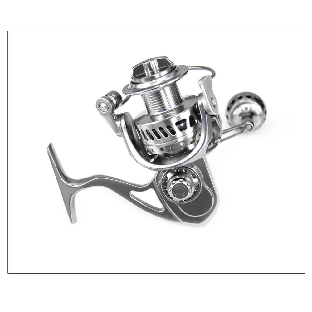 

Castfun Full Metal CNC Carbon Fiber Custom Spinning Reel Fishing Trolling Reels, Silver