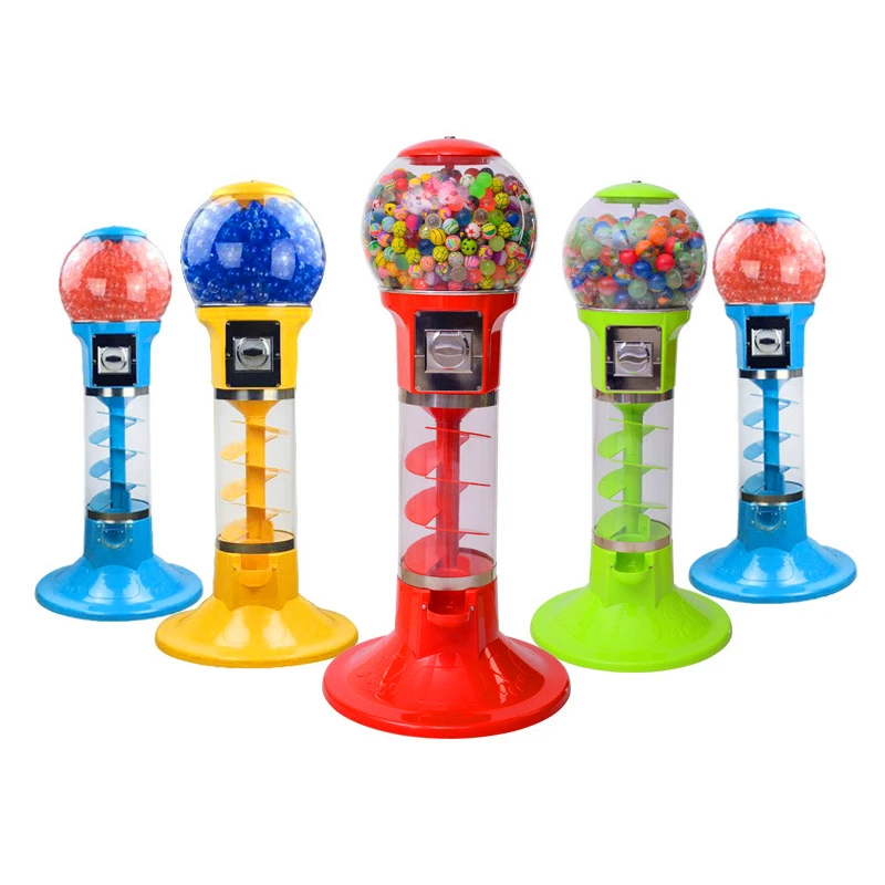 Coin Operated Arcade Gumball Toy Machine Capsule Gift Vending Machine ...