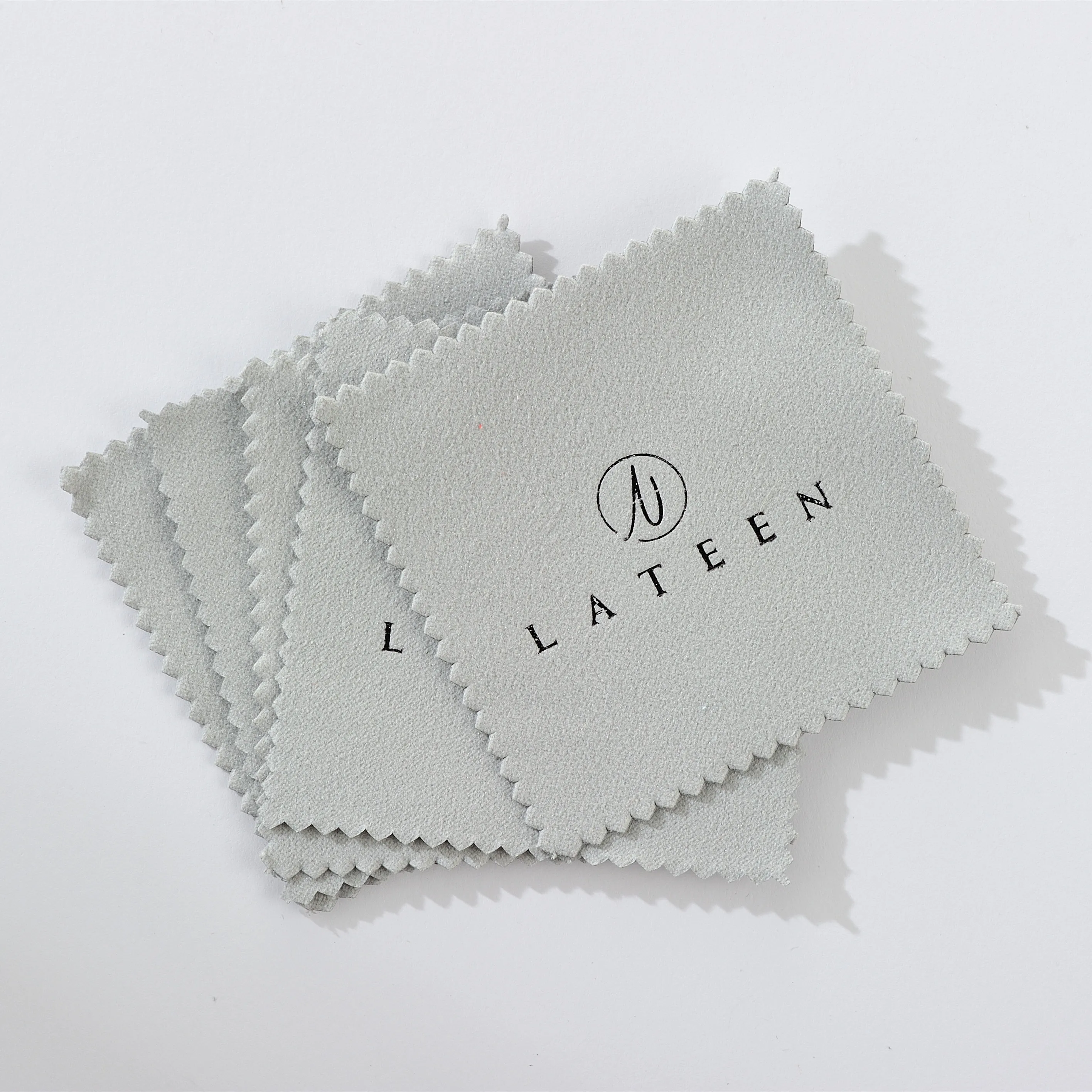 

Custom Logo Silver Gold Jewelry Polishing Microfiber Suede Cleaning Cloth Silver Cloth With Logo