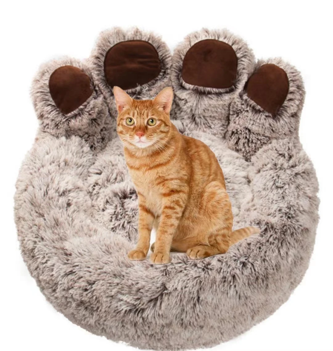 

Nice Quality Winter Bed Warm Mat Soft Fleece Pet Cushion House Cozy Calming Beds For Pet Dog Cat