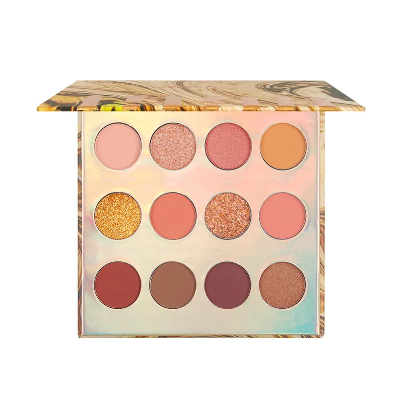 

Private Label Free Sample Custom Branded Formula Natural Glitter Makeup Eyeshadow Palette