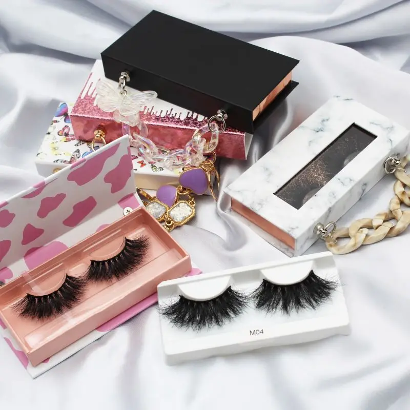 

Fluffy Thick Eyelashes Wholsale Custom 25Mm 100% 25 mm 3d mink eyelash feb01, Natural black