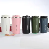 

New product double wall stainless steel car Coffee mug thermos cup coffee tea mug tumbler thermo water bottle