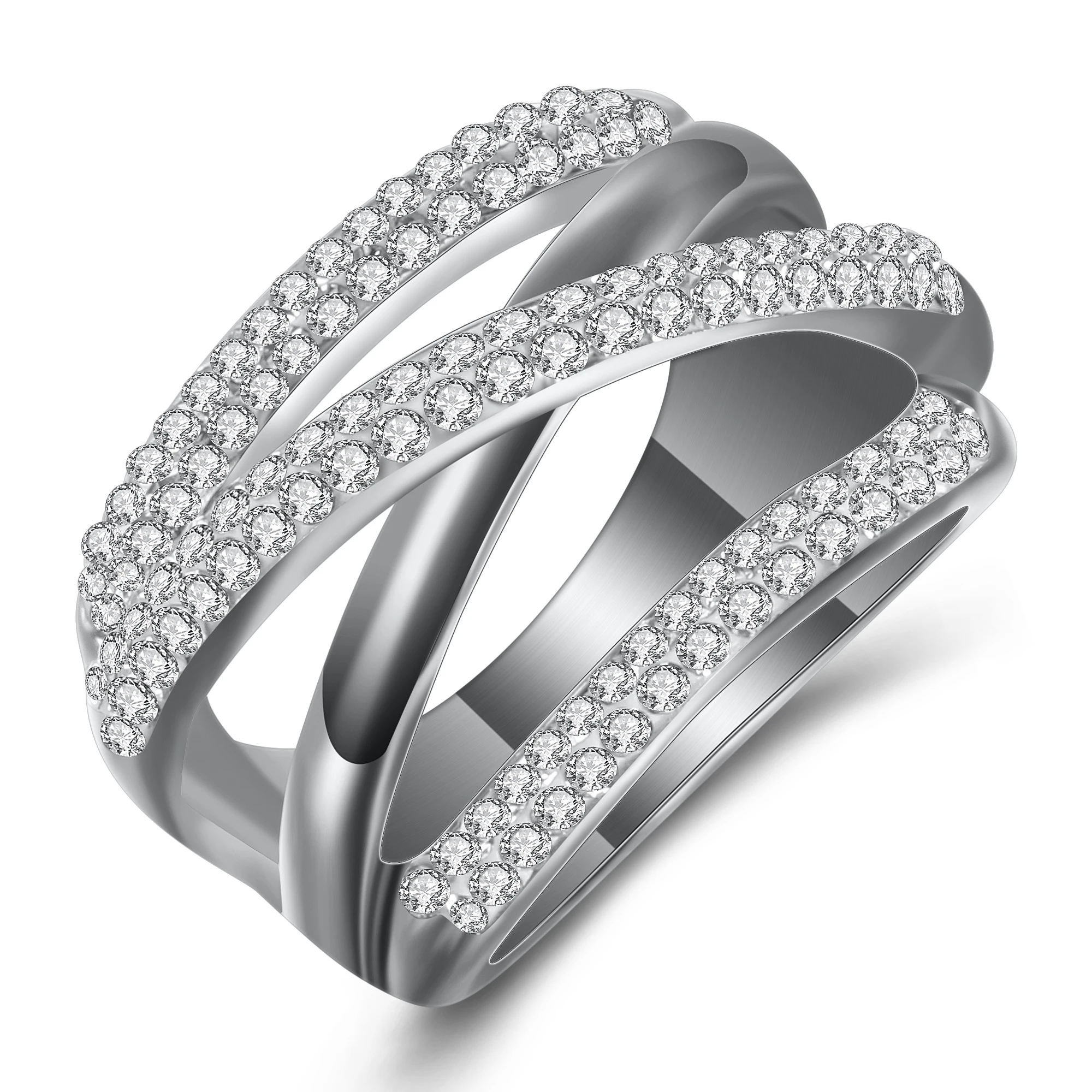 

Wholesale lots for sale cross type ring stainless steel ring jewelry
