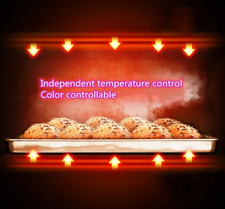 Single Deck Authentic Brick Lava Rock Stone High Baking Capacity Gas