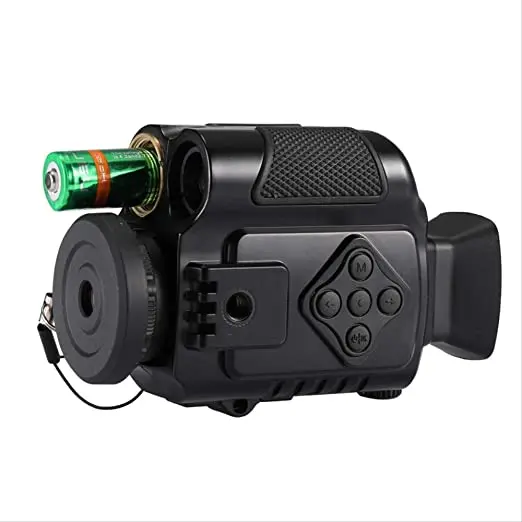 

5X Zoom Wearable Night Vision Monocular with Picture and Video Monocular Night Vision Infrared Night Vision, Black, camouflage, green