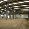 prefabricated steel frame repair shop for car