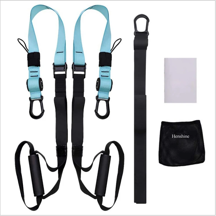 

Fitness Resistance Bands Tension Pull Rope Training Straps Home workout Training Hanging belt, Black, green, orange,pink
