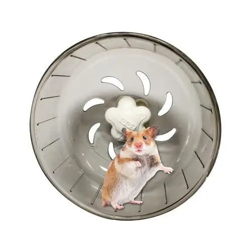

2020 new hot sale pet toy small hamster running fitness wheel pet toy ultra quiet roller transparent treadmill