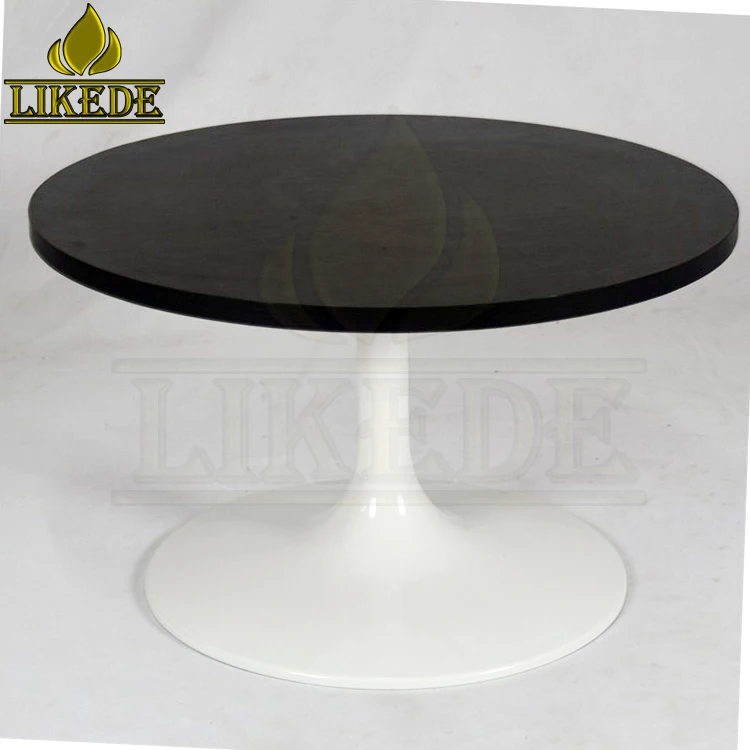 White Tulip Base Tea Table With Low Coffee Tables Metal Furniture Legs