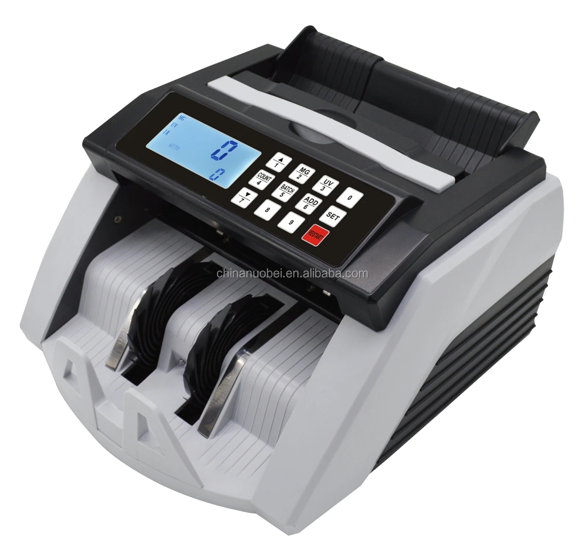 Multi Currency Value Money Counting Machine Lcd Display Bill Counter