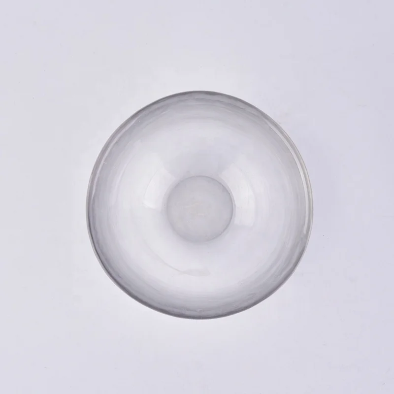 Empty Tealight glass candle holders for home decor