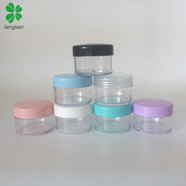 Plastic 15g / 15ml clear jar pot container
