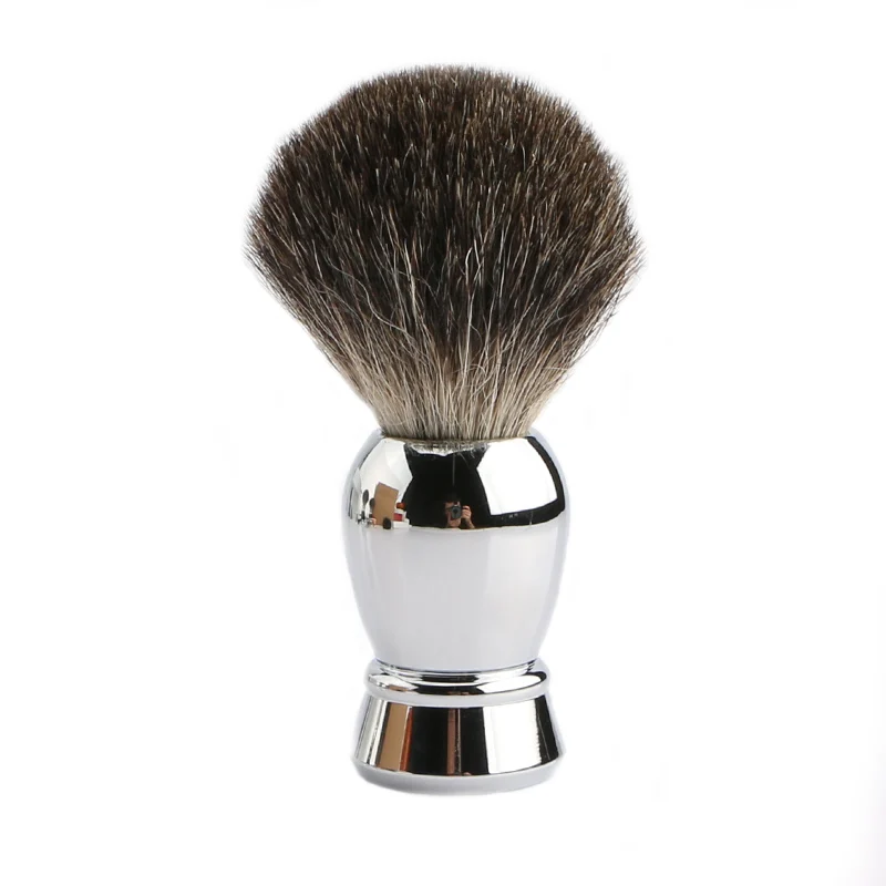 

Metal Shaving Brush Beard Brush High end Salon Shave Brush