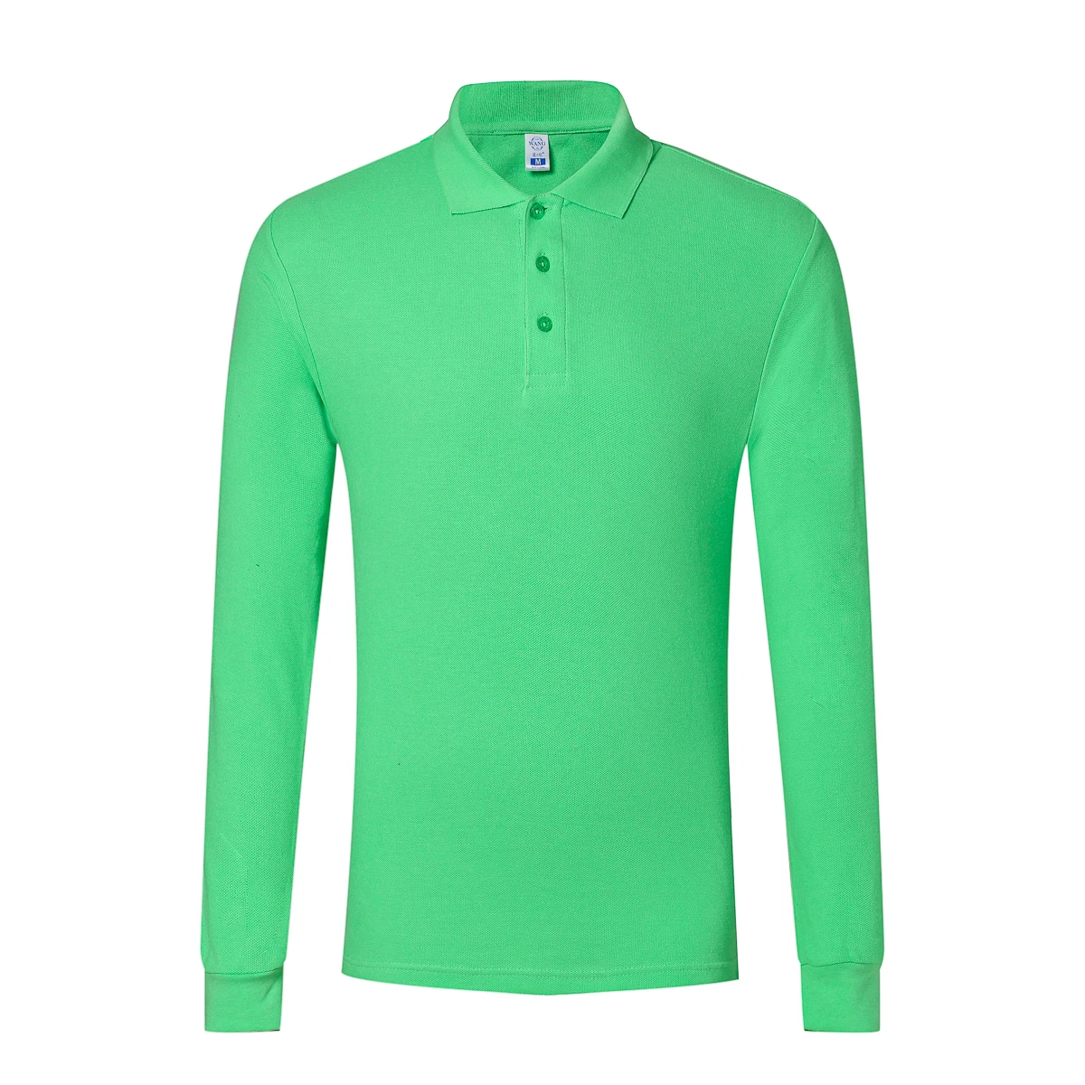 

Factory Wholesale Personalized Different Color 100%cotton Long Sleeve Polo Shirt