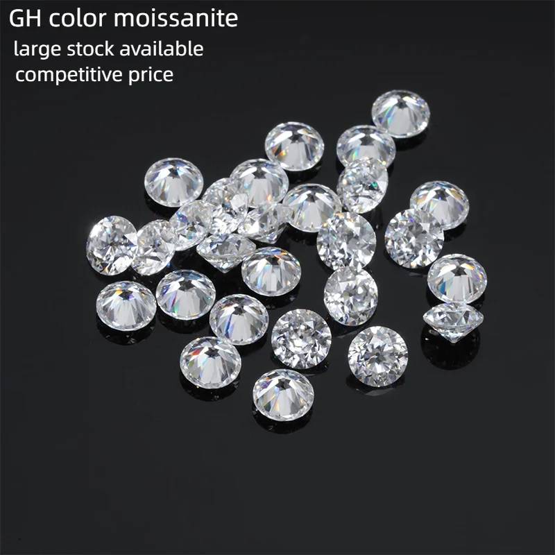 Starsgem Super White GH 2 Carat Diamond Price Loose Gemstone Moissanite