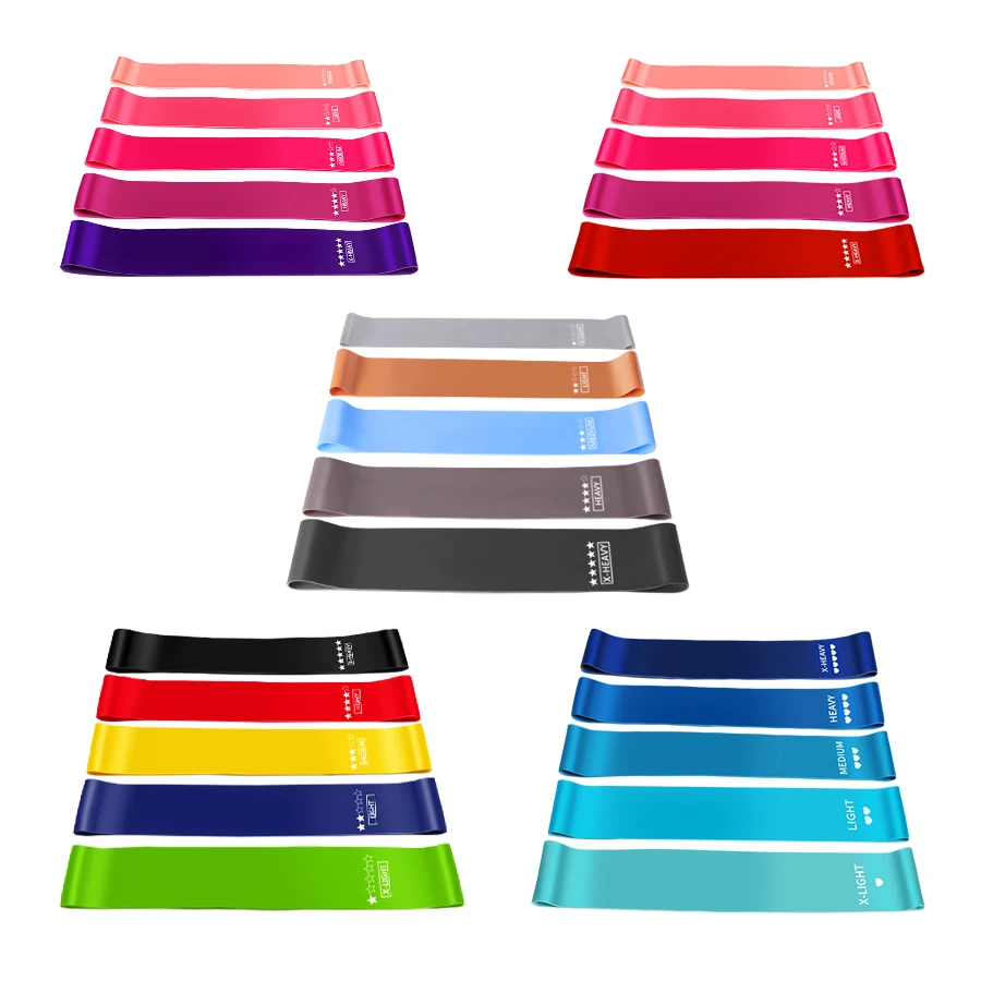 

Wholesale New Best Quality Custom LOGO Mini YOGA Gym Fitness Exercise Yoga Hip Resistance Bands