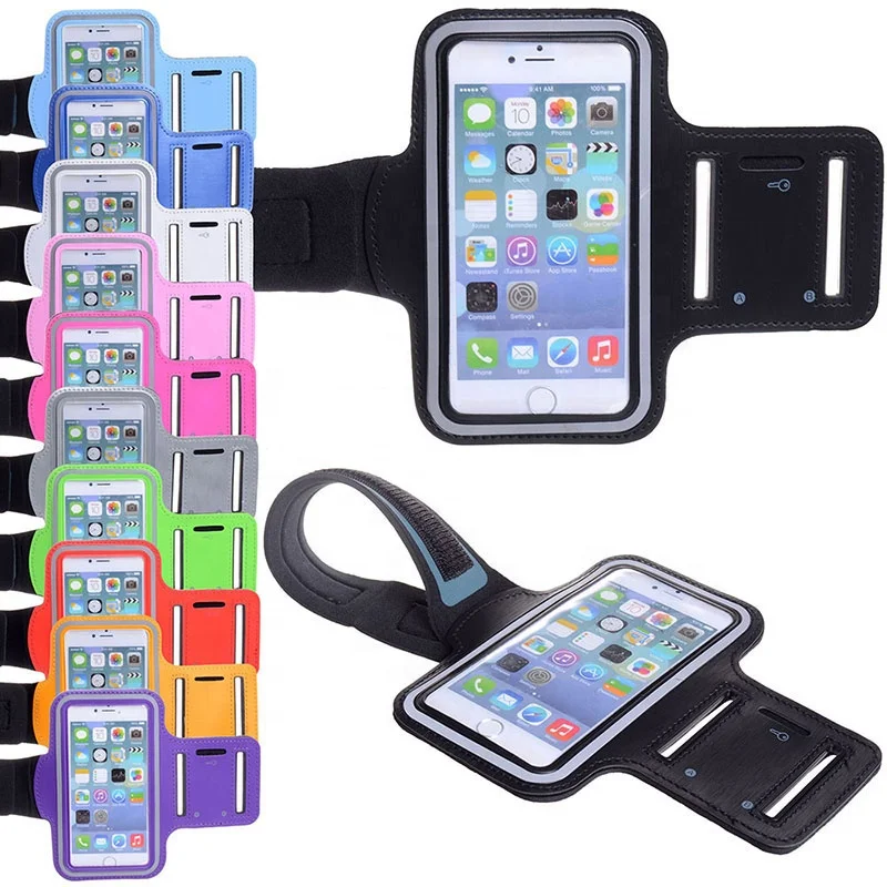 

Custom Gym Armband Sport Arm Band Phone Bag Case For Mobile Phone Waterproof Arm Bags for Running