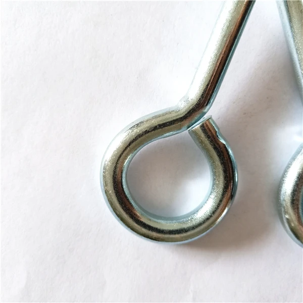 
OEM Wholesale eye bolt Carbon steel DIN444 GB 798 Zinc plated galvanized 