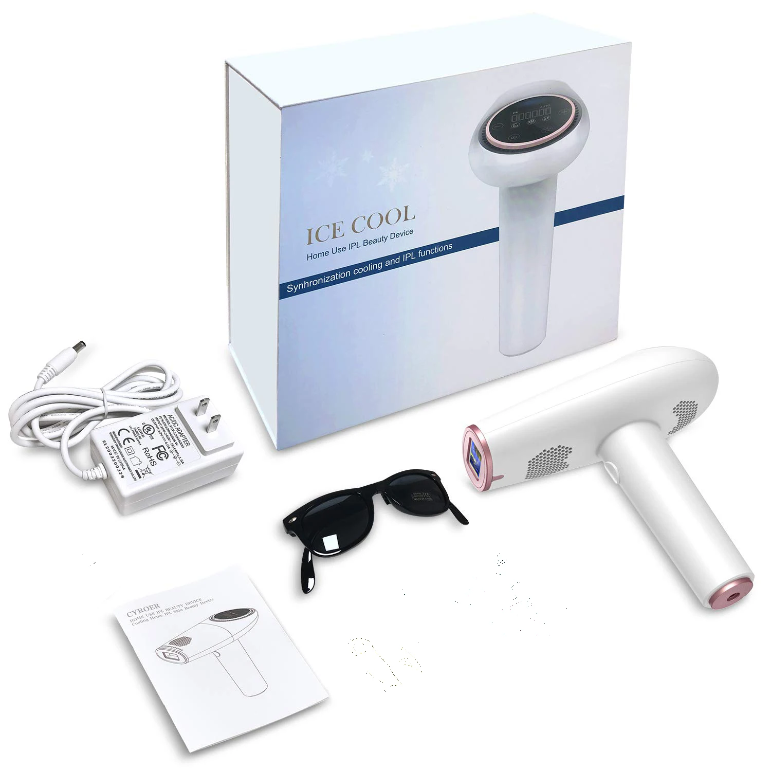 

Latest ipl hair removal professional machine with cooling system for women & man private hair removal looking distributor, White +red