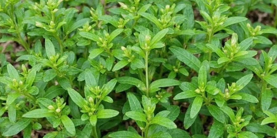 Syrian Oregano plant with fuzzy leaves