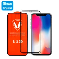 

Wholesale Price 11D Screen Protector For IPhone x Full Cover tempered glass Screen Protector Mobile Phone