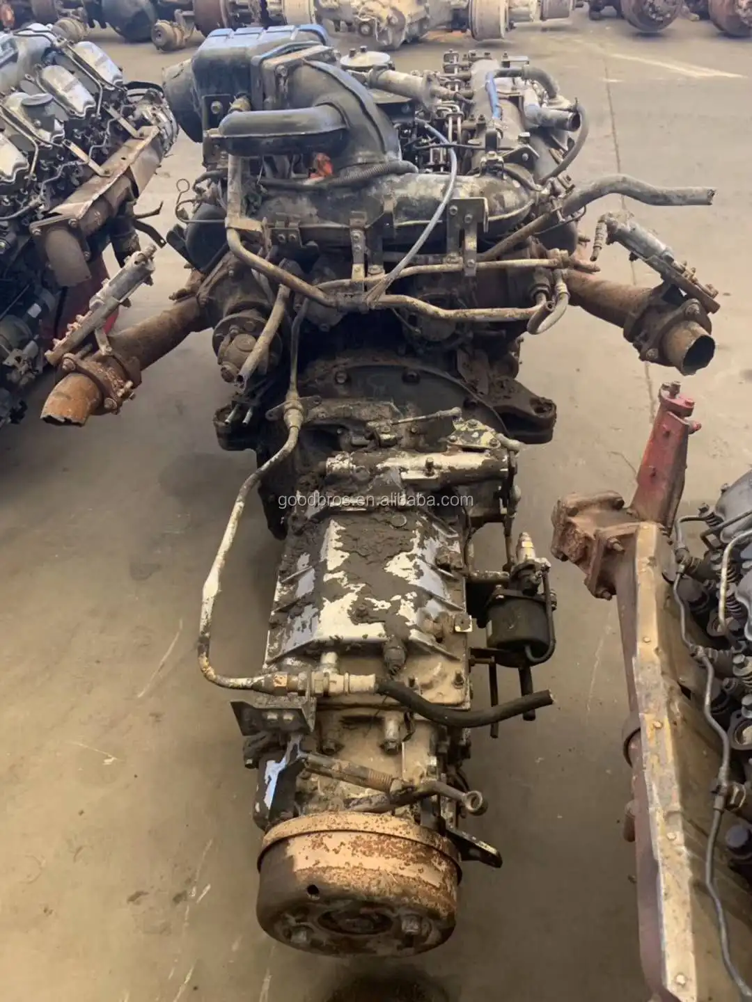 Used Japanese 10PE1 Engine for Isuzu Mixer Truck - Reliable V10 Diesel ...