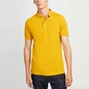 Manufacture custom men yellow plain basic cotton polo t shirt