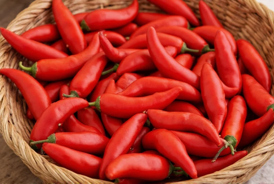 Comparison of Various Chilies Including Chile de Árbol