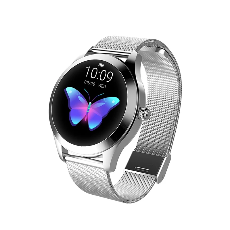 

Hot Selling Ladies Smart Watch Ip68 Waterproof Heart Rate Monitor Smart Bracelet Band For Women Fitness Watch Kw10