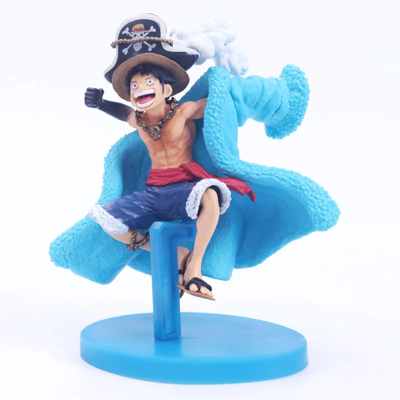 

17cm Anime One Piece action Figures Luffy Figurine Shirt Artist Stylist Model Decoration Toys free shipping, Colorful