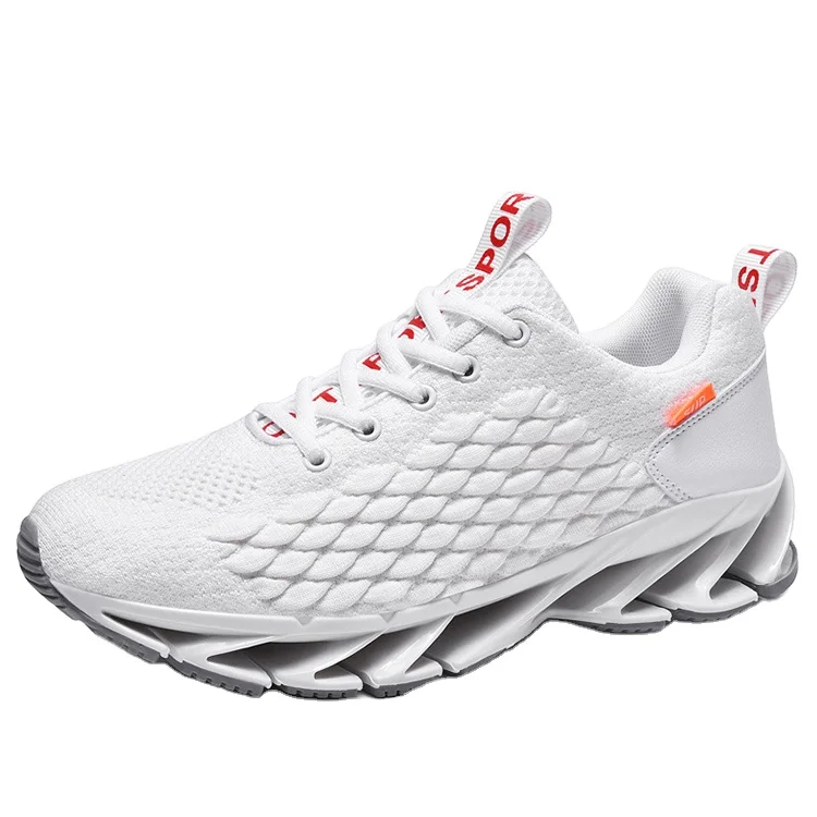 

Breathable White Black 2021 Fashion Shoes Men Sport Men Casual Shoes Sports, White,, red, black,gray