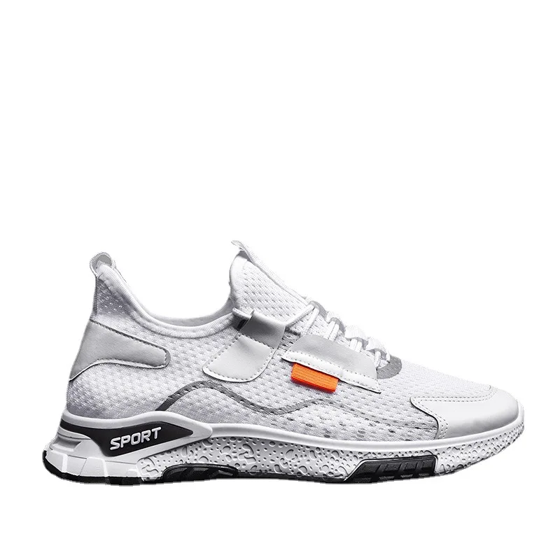 

2022 new arrival wholesale factory new trendy sport men casual running shoes sneakers, 2 colors