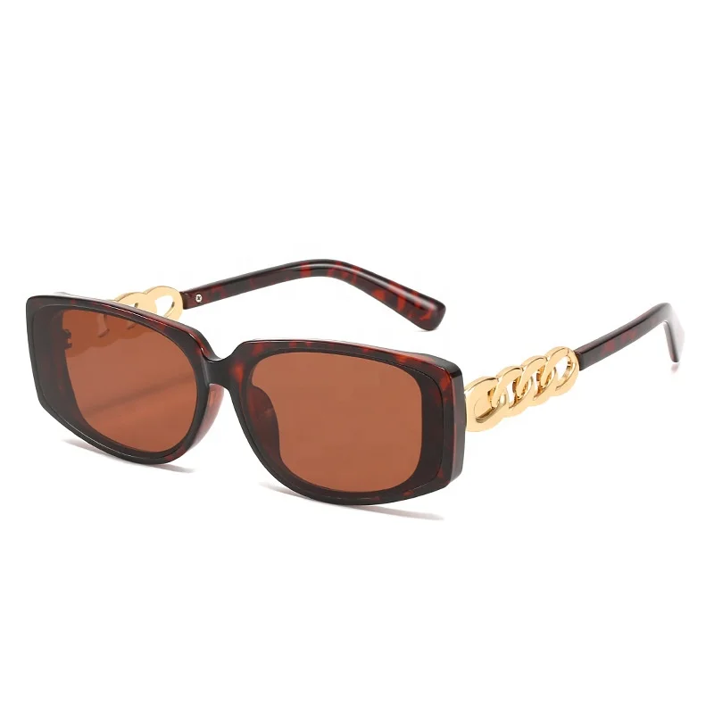 

2021 vintage sunglasses retro fo r men and women square brand name glasses personality metal sunglasses 2021, Picture shows