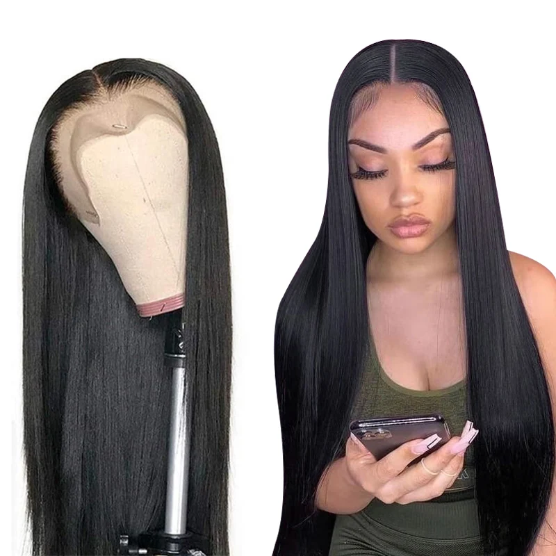 

Wholesale transparent frontal wig brazilian natural human hair extension hd full lace wigs vendors with closure