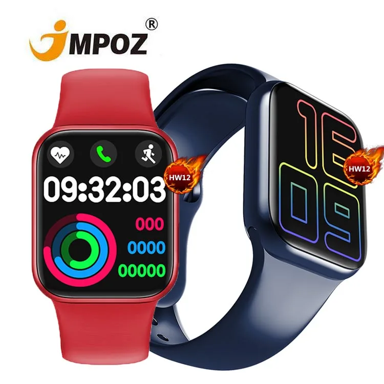 

2021 HW12 Smartwatch Sport Heart Rate Monitor Health Fitness Tracker Waterproof Men Women Wrist HW22 HW16 HW12 W26 Smart Watch