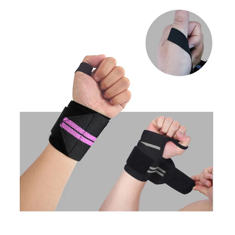 

Comfortable wrist wrap hand Sports gym wrist bandage custom wristbands for men and women OEM ODM Service