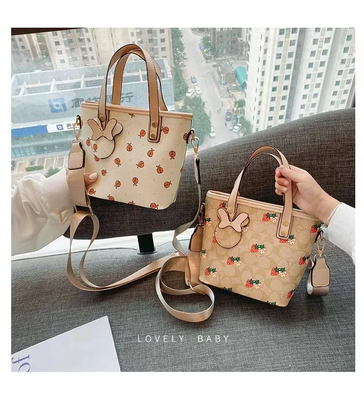 

Kid Purses And Handbag Cute Mini Bags 2021 Handbags Pu Leather Crossbody Cartoon Girls Purses