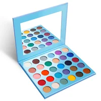 

Mineral Eye Shadow Palette Private Label Empty Blue Eyeshadow Palette Makeup Eyeshadow Palette