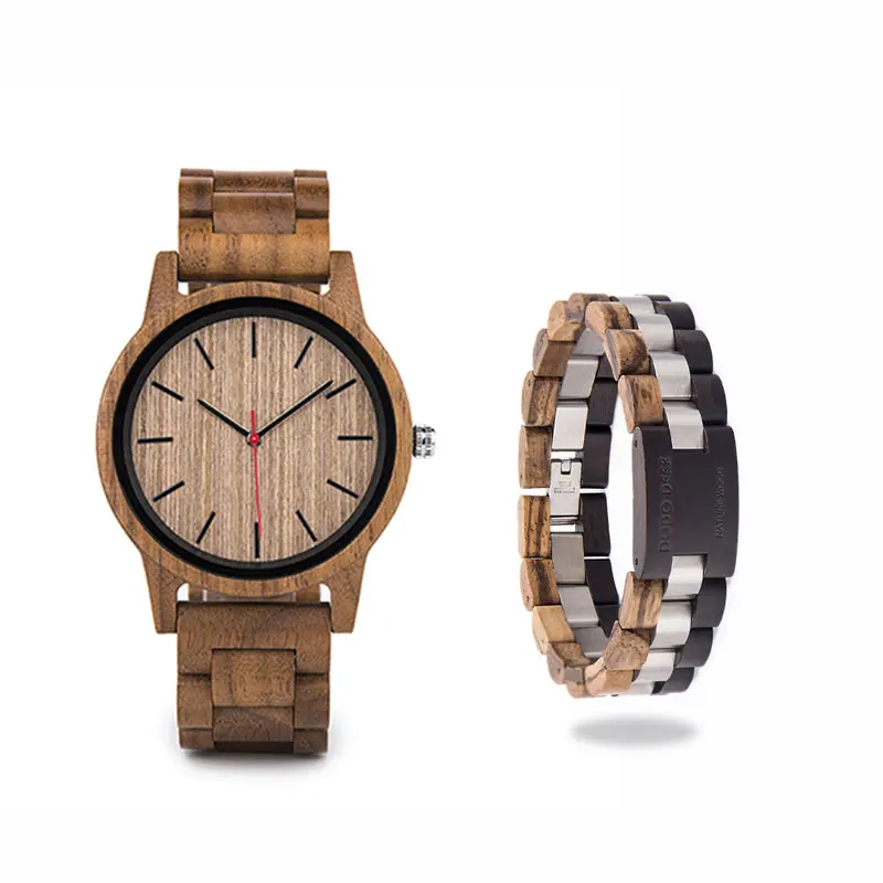

Factory outlet wood watch display watch minimalist ultra thin watch in China
