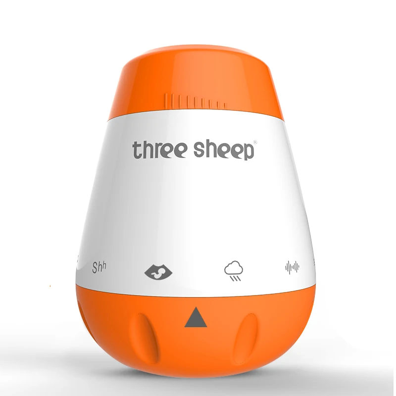 

K1 Shenzhen ESYS White Noise Machine Sleep Miracle Soother Sound Machine For New Parents, Orange