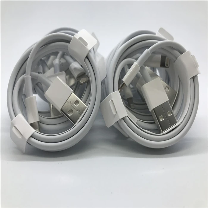 

1M Data USB Cable for iPhone Fast Charger Charging Cable For iPhone 7 8 Plus X XS Max XR 5 5S SE 6 6S Plus Charger Wire For iPad, White
