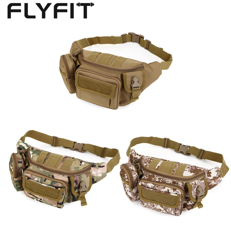 

FLYFIT Custom Camo Tactical Waist Phone Pouch for Army Military Tactical Waist Bag, Multi color