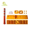 2019 new Road Safety Reflective fixed warning post delineator lane divider warning post