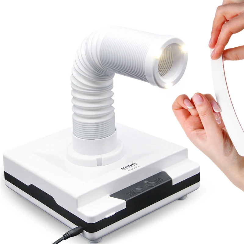 

ND001 60W Nail dust vacuum suction collector machine Adjustable Telescopic for Nail Salon Vacuum Cleaner 4500Rpm Nail art tool
